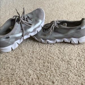 Gently worn puma sneakers